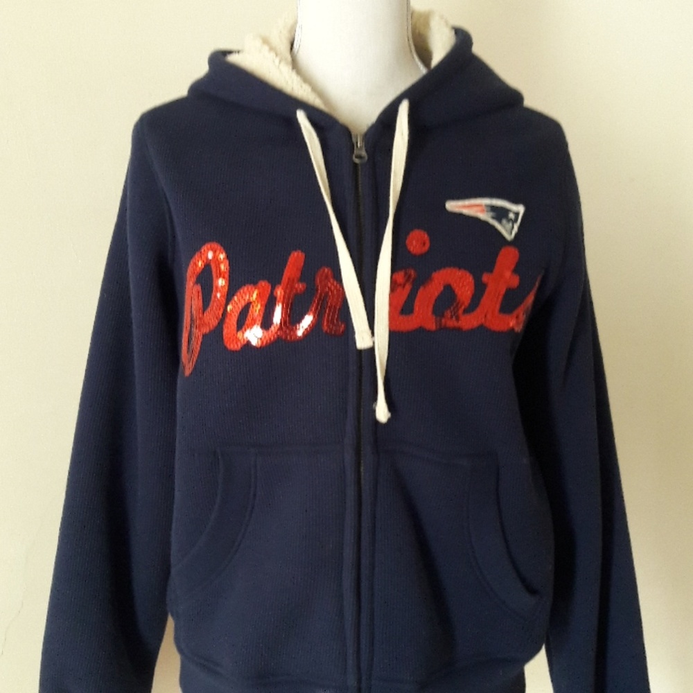 Patriots full zip sweatshirt/jacket